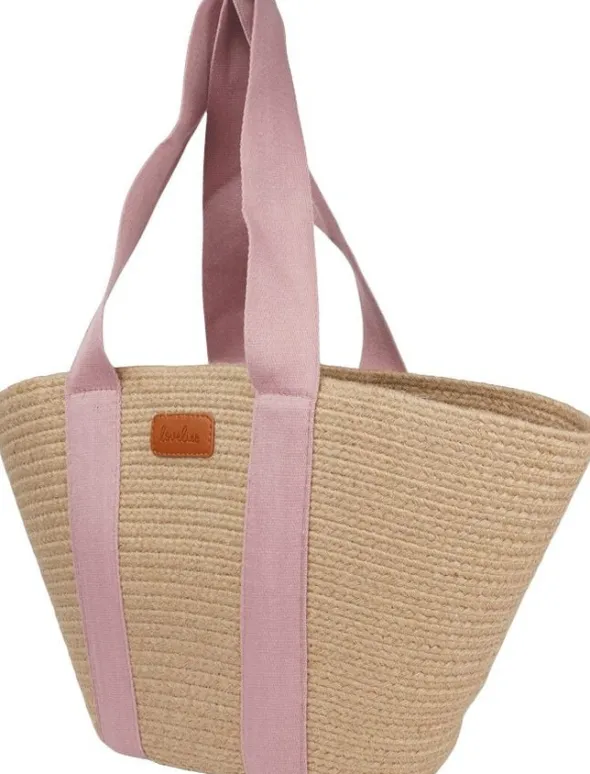 PEPPINO - JUTE BAG WITH COTTON HANDLES 45 X 40 CM