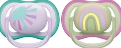 Philips Avent ultra air sut - Pakke med 2 - 0-6m girl