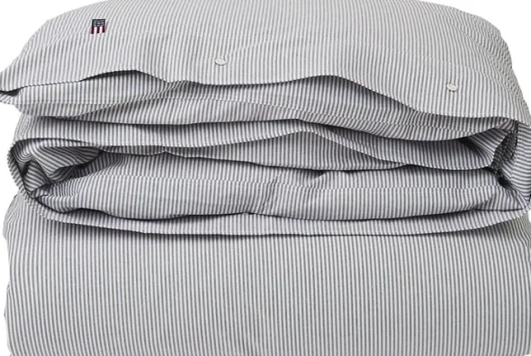 Pin Point Navy/White Duvet