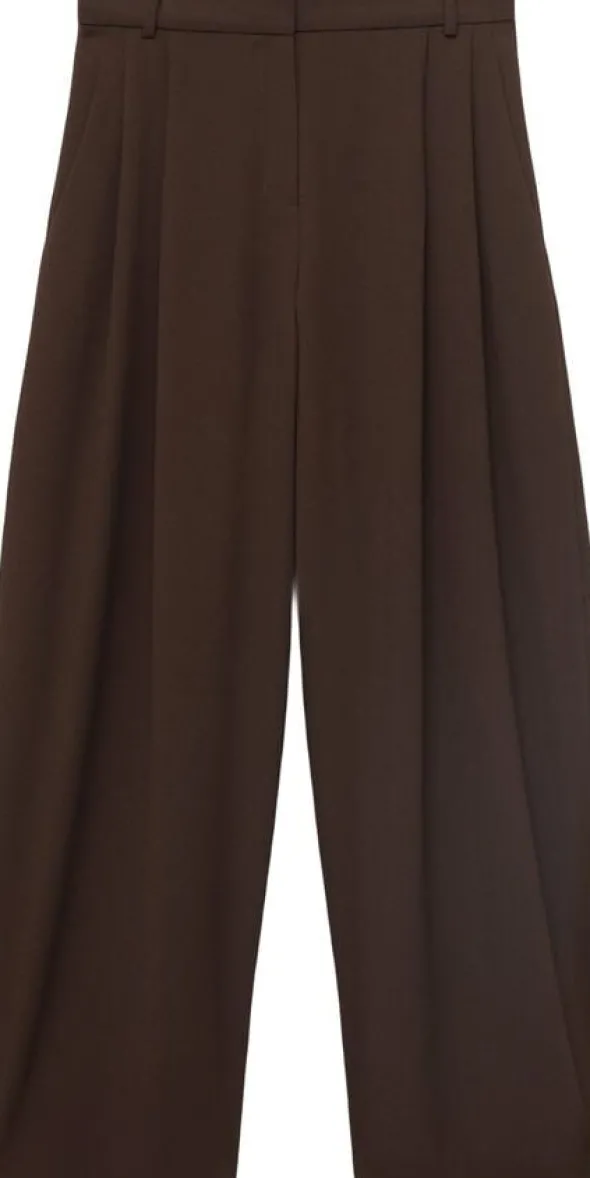 Pleat detail trousers