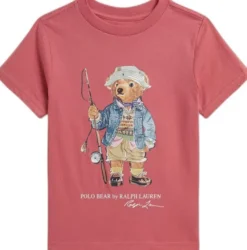 Polo Bear Cotton Jersey Tee