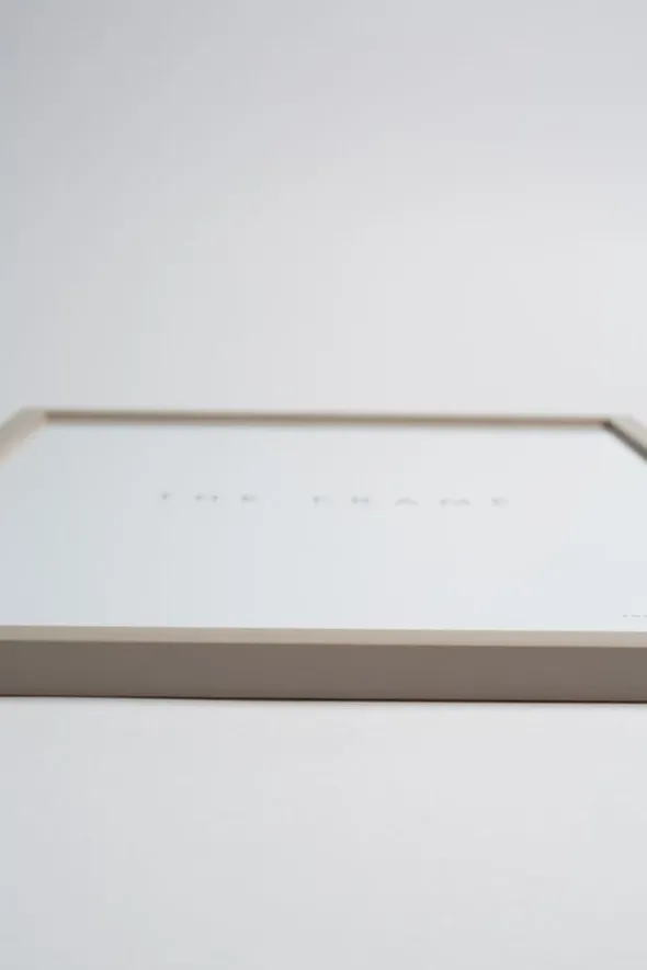 Poster&Frame - Cashemire grey wood 50x70cm