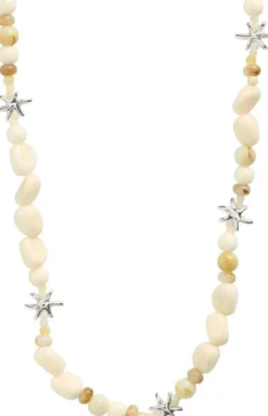 PRISM necklace white/silver-plated