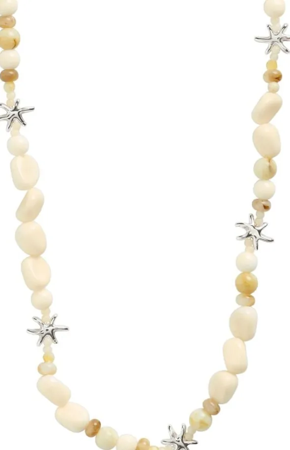 PRISM necklace white/silver-plated