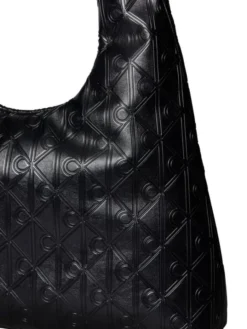 Puffer Emblem Logo Shoulder Bag