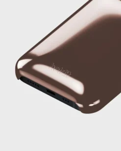 Puffy Case iPhone 16e/15/14/13 Chocolate