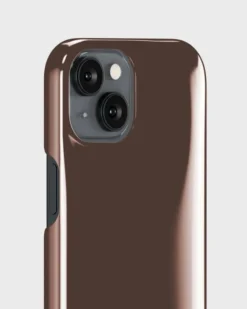 Puffy Case iPhone 16e/15/14/13 Chocolate