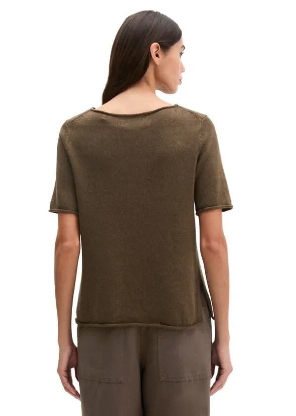 Pullover, shortsleeve, round-neck