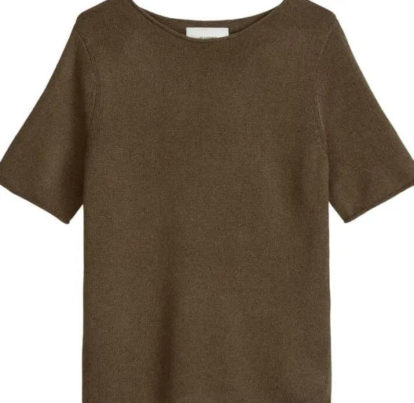Pullover, shortsleeve, round-neck