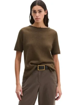 Pullover, shortsleeve, round-neck