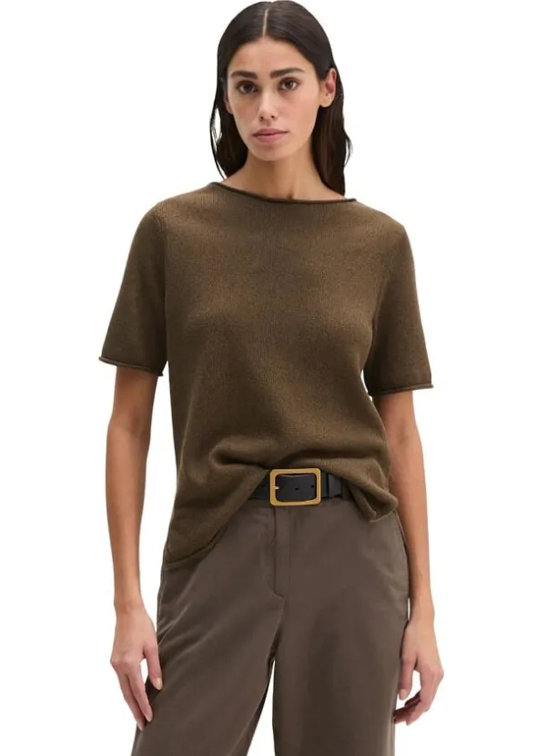Pullover, shortsleeve, round-neck