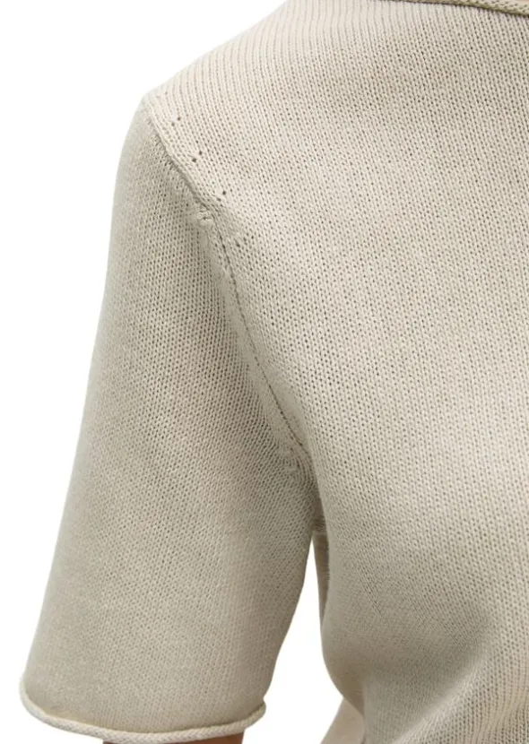 Pullover, shortsleeve, round-neck