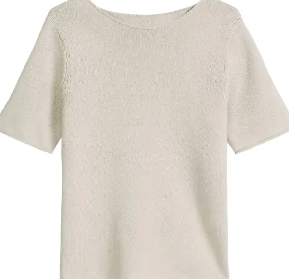 Pullover, shortsleeve, round-neck