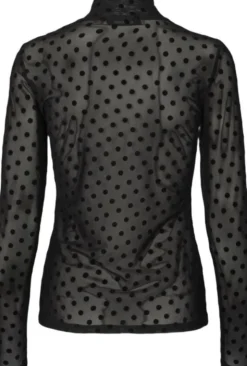 7655RDFRoll neck blouse