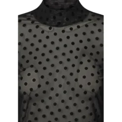 7655RDFRoll neck blouse