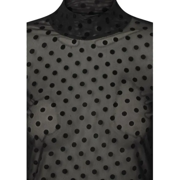 7655RDFRoll neck blouse