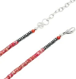 Red Jasper Heishi Necklace