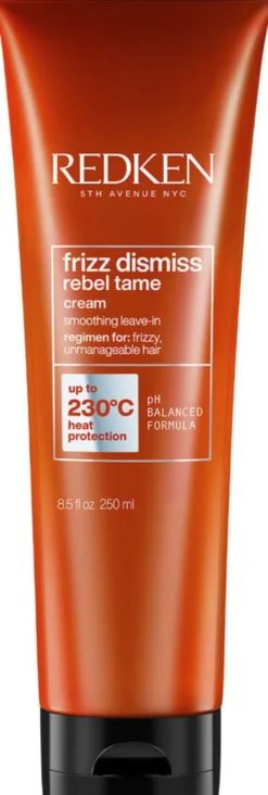 Redken Frizz Dismiss Rebel Tame Heat Protective Leave-In Cream 250ml