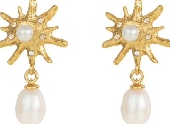 RHEA EARRINGS GILDED