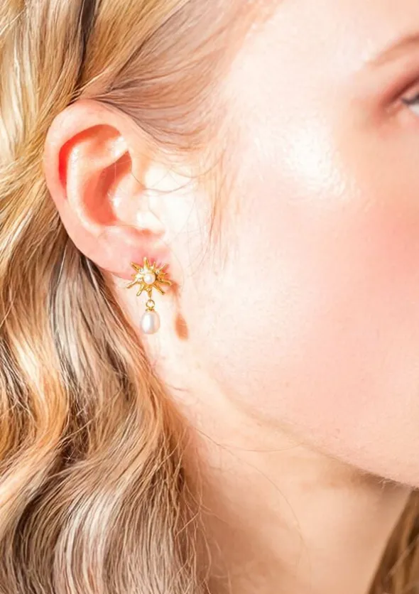 RHEA EARRINGS GILDED