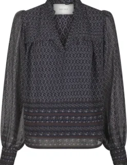 Rhia Border Pattern Blouse