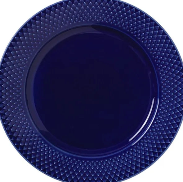 Rhombe Color Frokosttallerken Ø23 cm mørk blå
