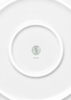 Rhombe Serveringsskål Ø28 cm hvid