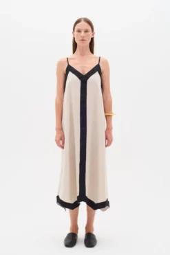 RigittaIW Strap Dress - 100% Linen