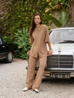 Rizzy Fine Crochet Pants