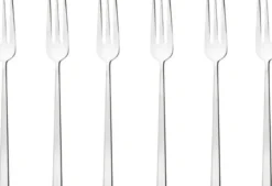 Rock, Edelstahl 18/10, kagegaffelsæt 6 pcs.