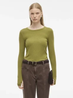 ROUMAPLE LS O-NECK TEE