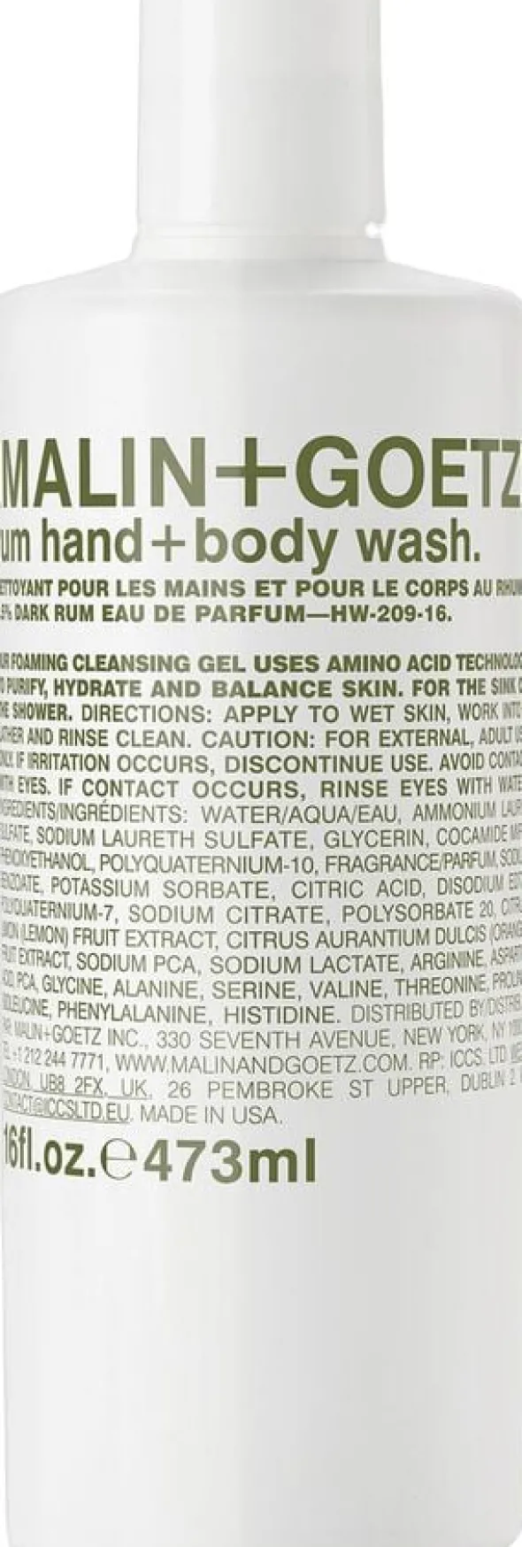 Rum Hand + Body Wash