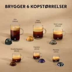Sage SNV 125 TTN Nespresso Vertuo Pop+ Deluxe Capsule machine