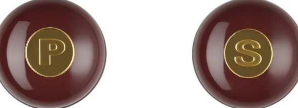 Salt & peber sæt 11cm Garnet