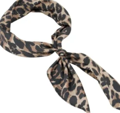 Scarf mini leopard