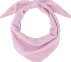 Scarf triangle pink 120x30