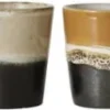 70s ceramics coffee mugs soil set of 6