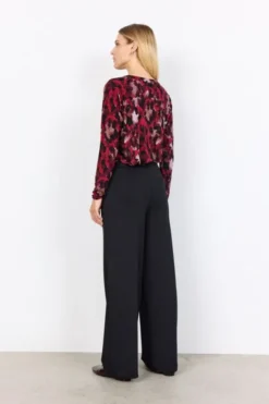 SC-MARICA AOP 341 Bluse Rød