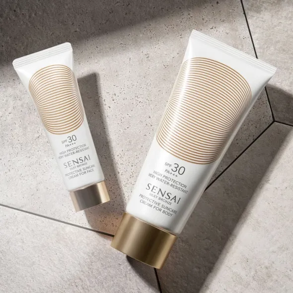 Sensai Silky Bronze Protective Cream Face SPF30 50 ml