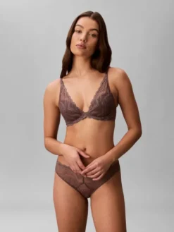 Sensual Lace Plunge Bra