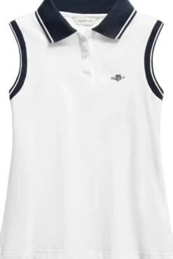 Shield Sleeveless Polo Top