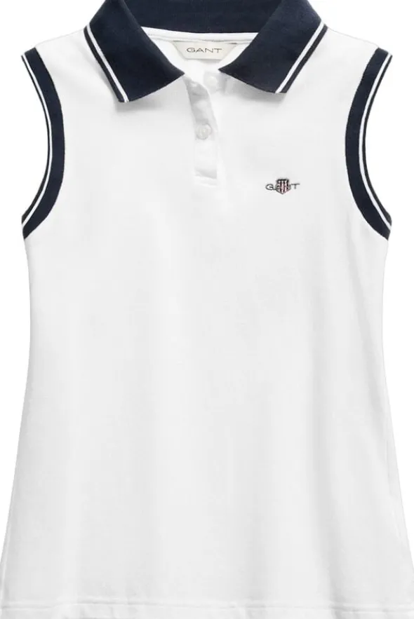 Shield Sleeveless Polo Top