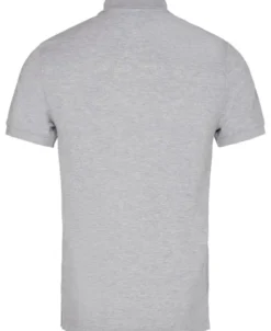 SHORT SLEEVED RIBBED COLLAR SHIRT