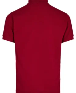 SHORT SLEEVED RIBBED COLLAR SHIRT