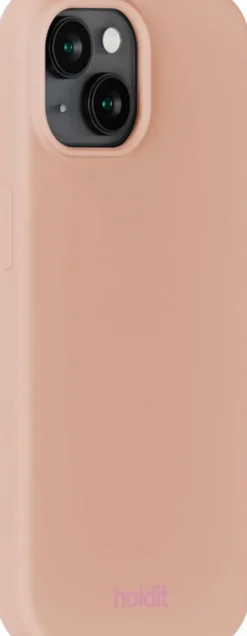 Silicone Case iPhone 14/13 Bare Pink