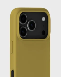 Silicone Case iPhone 17 Pro Warm Olive