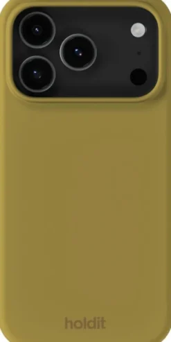 Silicone Case iPhone 17 Pro Warm Olive