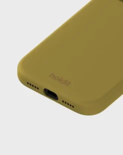 Silicone Case iPhone 17 Pro Warm Olive