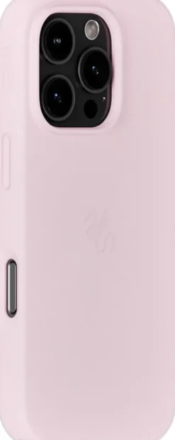 Silicone Case MagSafe Compatible iPhone 16 Pro Pale Pink