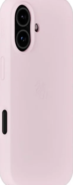 Silicone Case MagSafe Compatible iPhone 17 Pale Pink